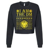 The Dm The Weaver Cropped Pullover Crew
