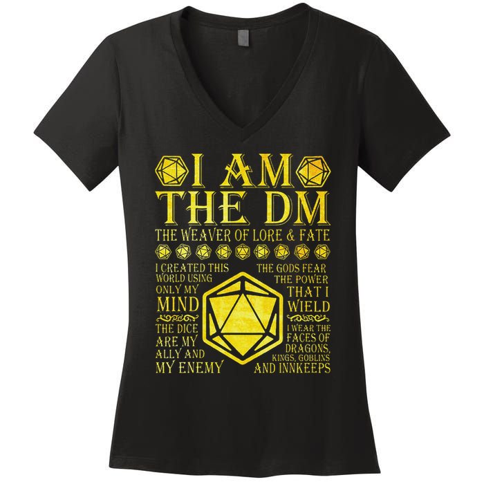 The Dm The Weaver Women's V-Neck T-Shirt