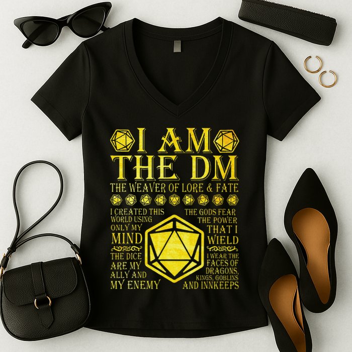 The Dm The Weaver Women's V-Neck T-Shirt