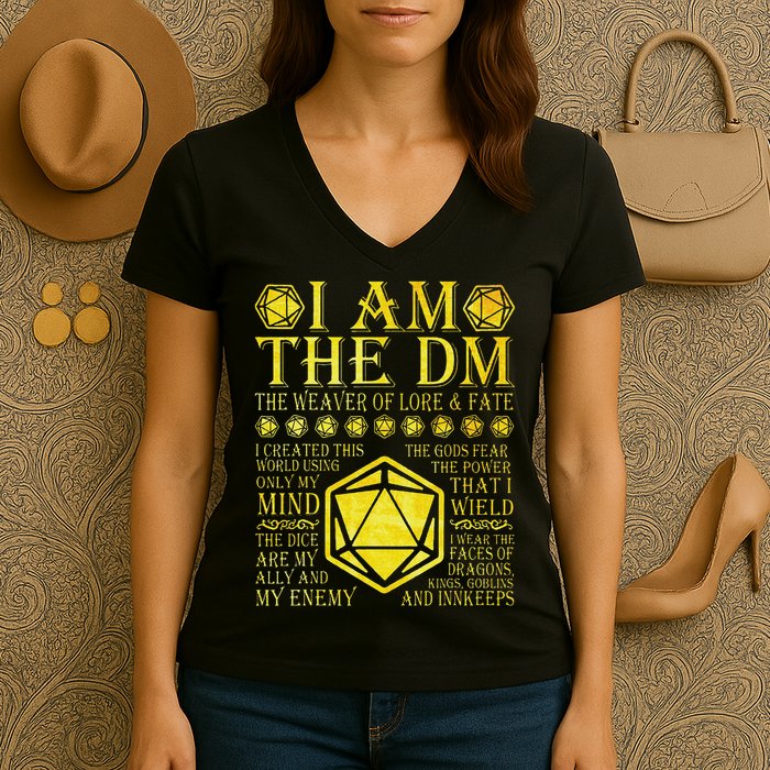 The Dm The Weaver Women's V-Neck T-Shirt