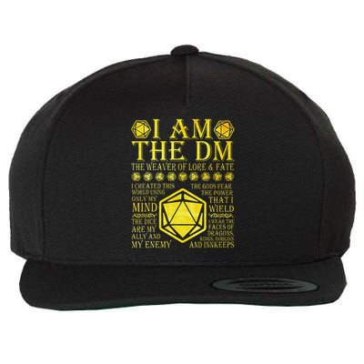 The Dm The Weaver Wool Snapback Cap