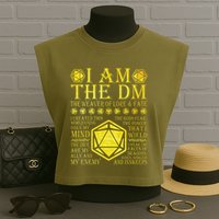 The Dm The Weaver Garment-Dyed Women's Muscle Tee