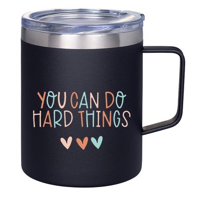 Test Day Teacher You Can Do Hard Things 12oz Stainless Steel Coffee Mug