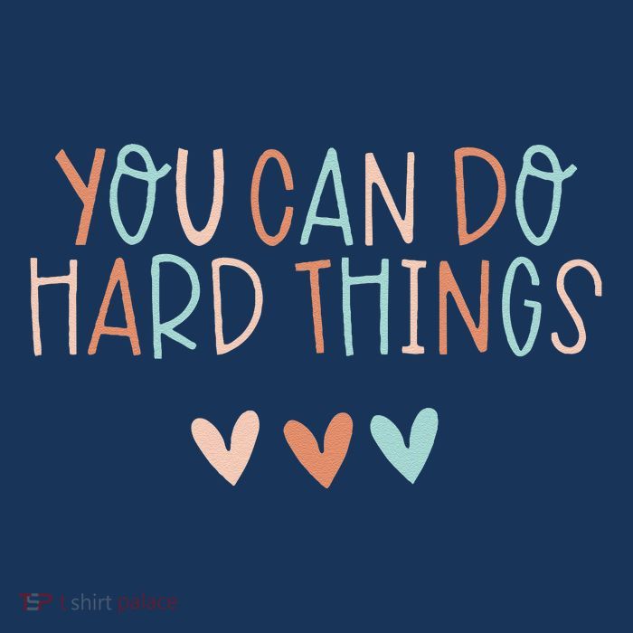 Test Day Teacher You Can Do Hard Things Tall T-Shirt