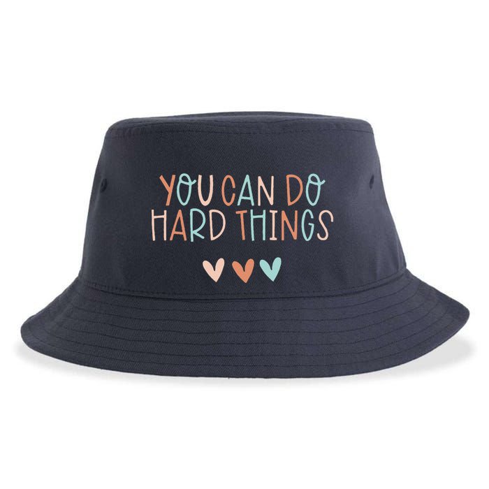 Test Day Teacher You Can Do Hard Things Sustainable Bucket Hat