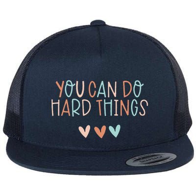 Test Day Teacher You Can Do Hard Things Flatbill Hat
