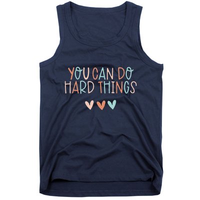 Test Day Teacher You Can Do Hard Things Tank Top