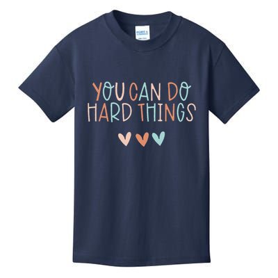 Test Day Teacher You Can Do Hard Things Kids T-Shirt