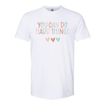 Test Day Teacher You Can Do Hard Things Softstyle® CVC T-Shirt