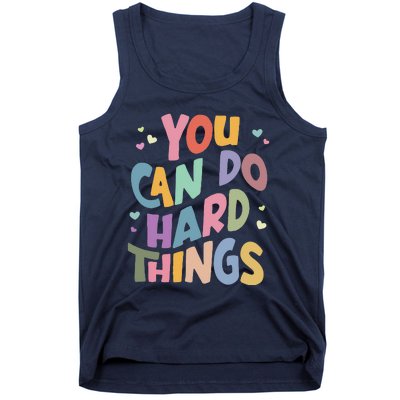 Test Day Teacher You Can Do Hard Things Tank Top