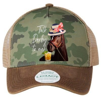 Talk Derby To Me Horse Legacy Tie Dye Trucker Hat