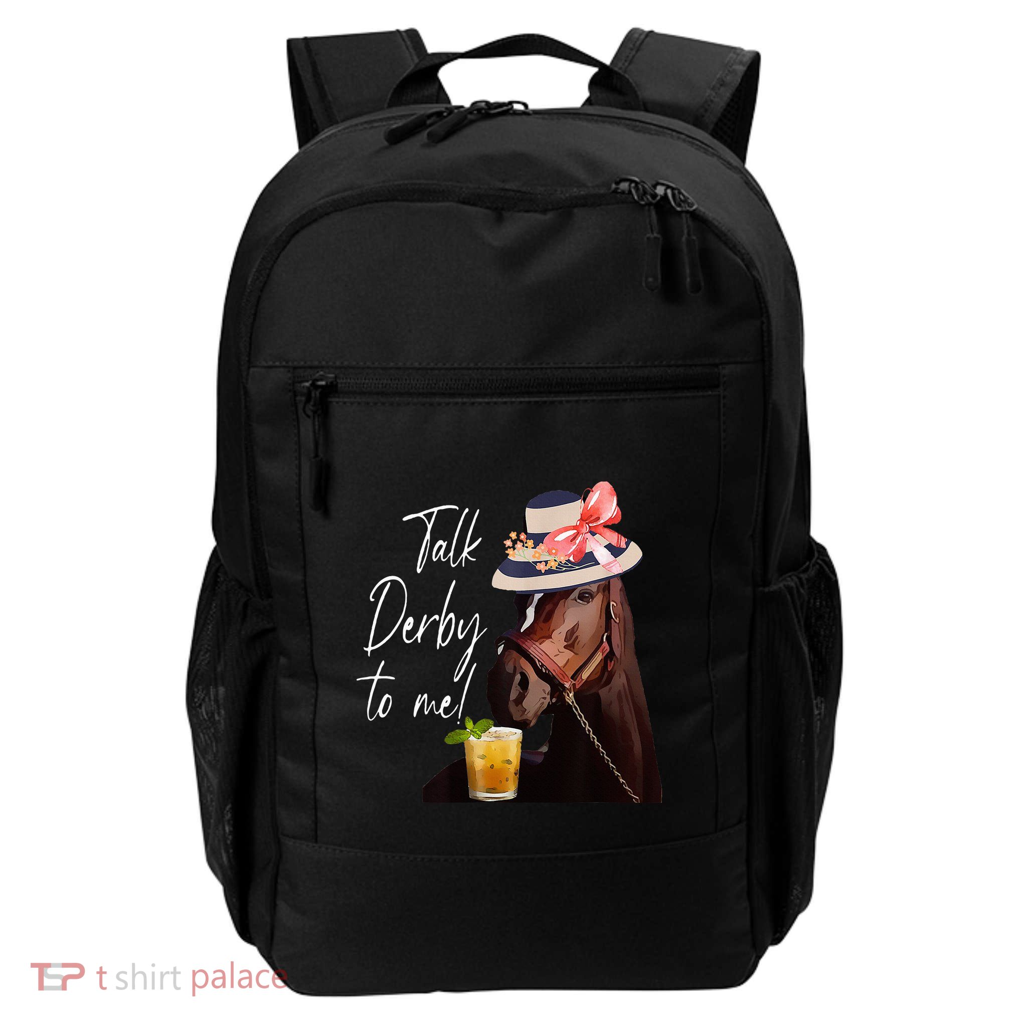 Talk Derby To Me Horse Daily Commute Backpack