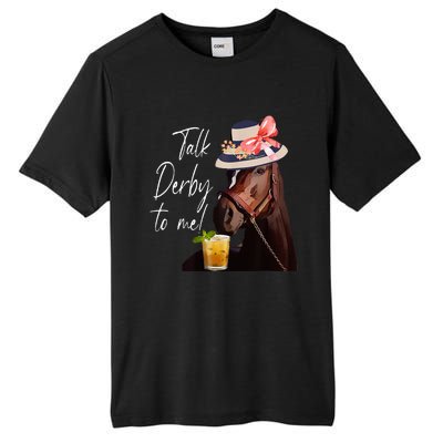 Talk Derby To Me Horse Tall Fusion ChromaSoft Performance T-Shirt