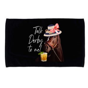 Talk Derby To Me Horse Microfiber Hand Towel