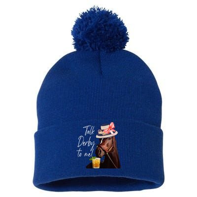 Talk Derby To Me Horse Pom Pom 12in Knit Beanie