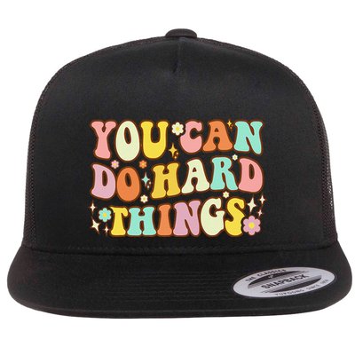 Test Day Teacher You Can Do Hard Things Flatbill Hat