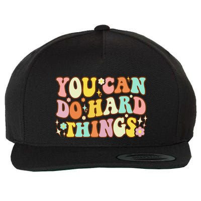 Test Day Teacher You Can Do Hard Things Wool Snapback Cap