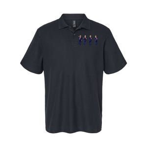 Trump Dance Trump 2024 Softstyle Adult Sport Polo