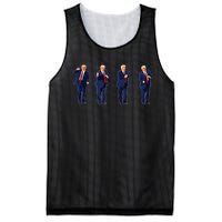 Trump Dance Trump 2024 Mesh Reversible Basketball Jersey Tank