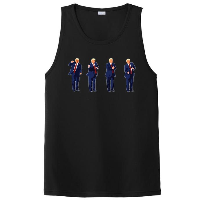 Trump Dance Trump 2024 PosiCharge Competitor Tank