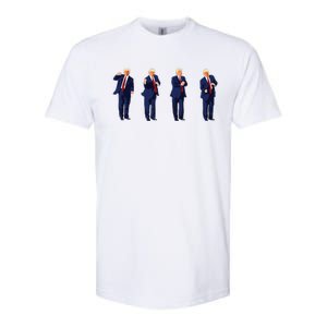 Trump Dance Trump 2024 Softstyle CVC T-Shirt