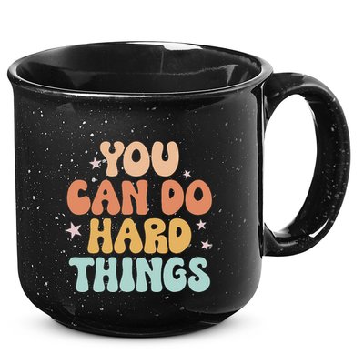 Test Day Teacher You Can Do Hard Things 15oz Campfire Ceramic Mug