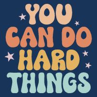 Test Day Teacher You Can Do Hard Things Cooling Performance Crew T-Shirt