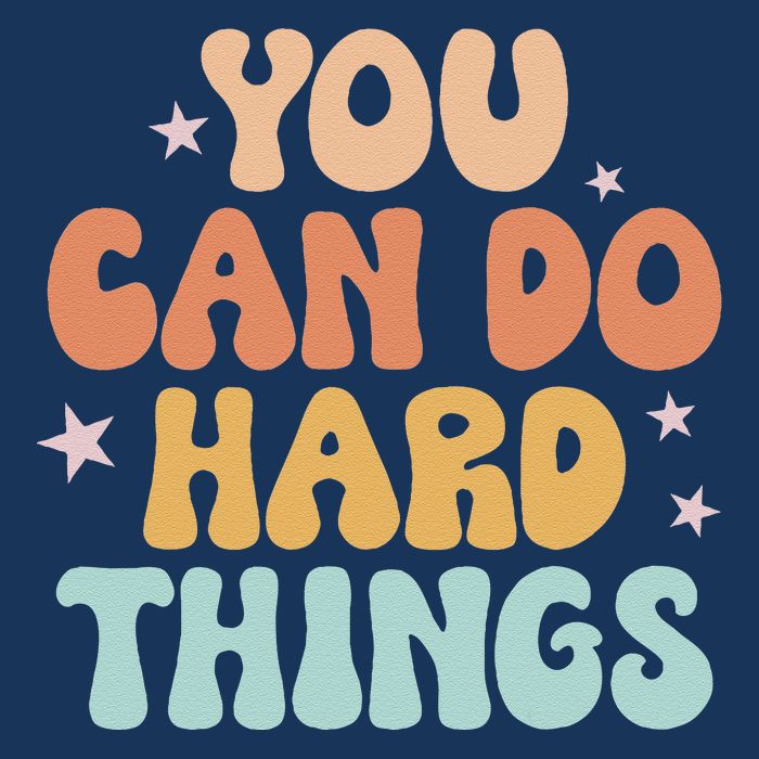 Test Day Teacher You Can Do Hard Things Cooling Performance Crew T-Shirt