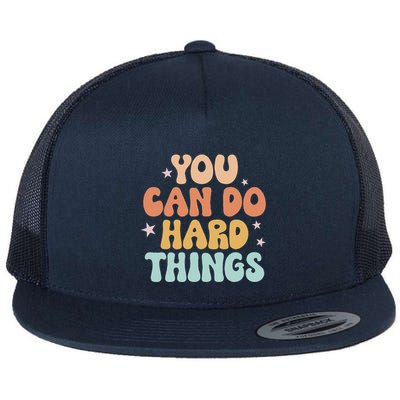 Test Day Teacher You Can Do Hard Things Flatbill Hat