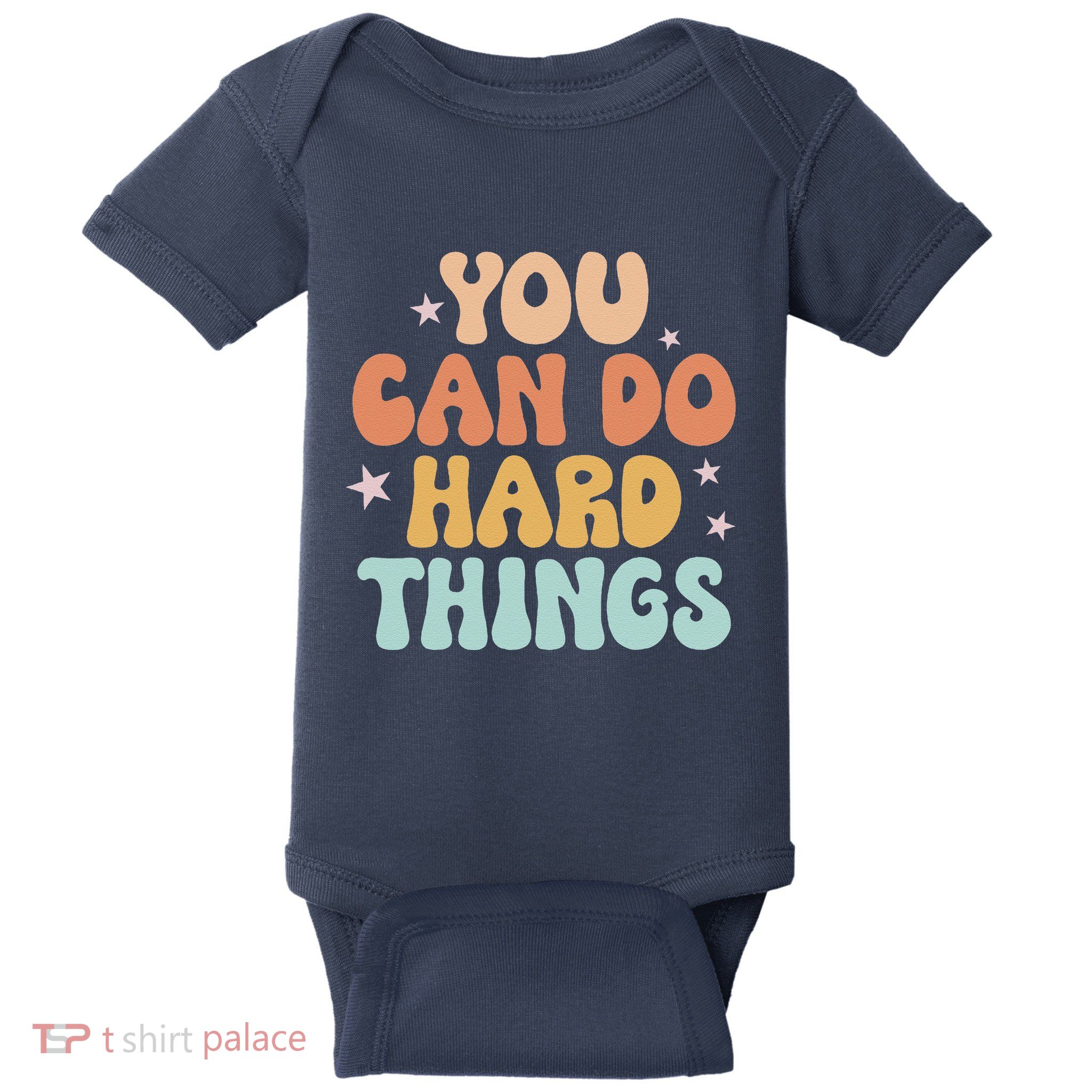Test Day Teacher You Can Do Hard Things Baby Bodysuit