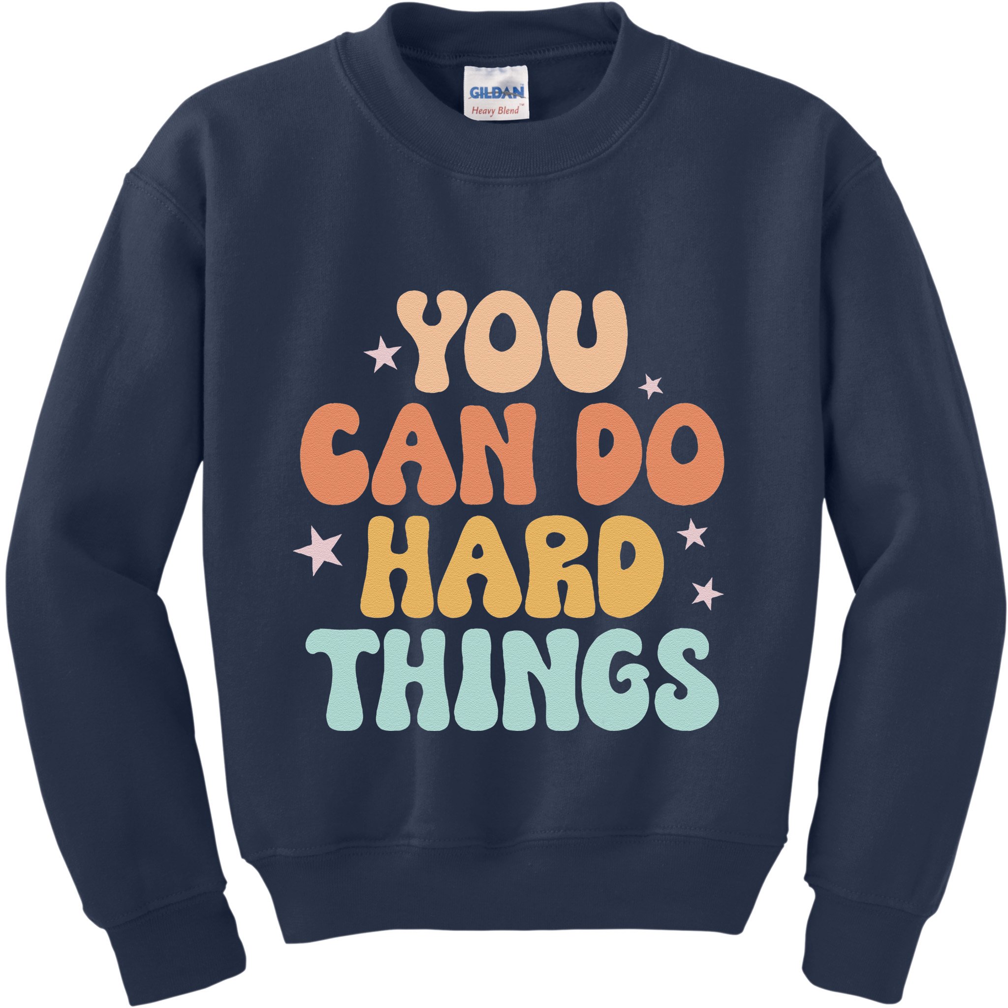 Test Day Teacher You Can Do Hard Things Kids Sweatshirt