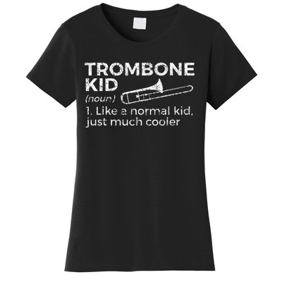 Trombone Definition Trombone Player Women's T-Shirt