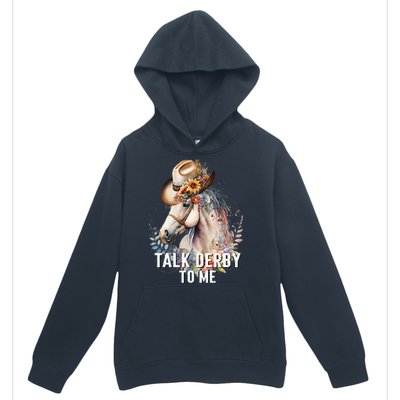 Talk Derby To Me Horse Racing Urban Pullover Hoodie