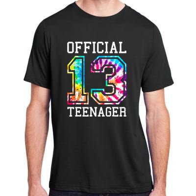 Tie Dye Teenager 13th Birthday Adult ChromaSoft Performance T-Shirt