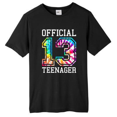 Tie Dye Teenager 13th Birthday Tall Fusion ChromaSoft Performance T-Shirt