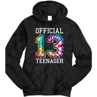 Tie Dye Teenager 13th Birthday Tie Dye Hoodie