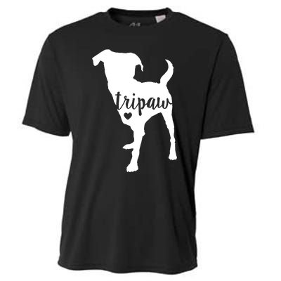 Tripaw Dog, Three Legged Dog, Tripaw Mom, Tripod Dog Cooling Performance Crew T-Shirt