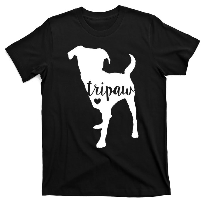 Tripaw Dog, Three Legged Dog, Tripaw Mom, Tripod Dog T-Shirt