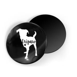 Tripaw Dog, Three Legged Dog, Tripaw Mom, Tripod Dog Magnet