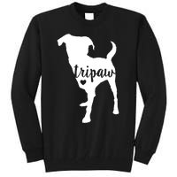 Tripaw Dog, Three Legged Dog, Tripaw Mom, Tripod Dog Tall Sweatshirt