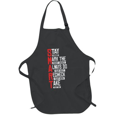 Test Day Teacher Smart Design Testing Day Exam Full-Length Apron With Pockets