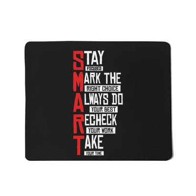 Test Day Teacher Smart Design Testing Day Exam Mousepad