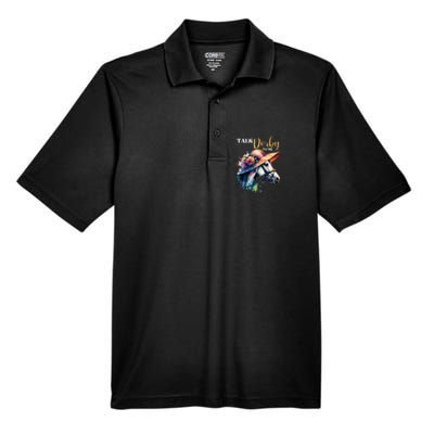 Talk Derby To Me Racing Horse Men's Origin Performance Pique Polo