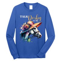 Talk Derby To Me Racing Horse Long Sleeve Shirt