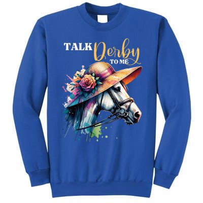 Talk Derby To Me Racing Horse Sweatshirt