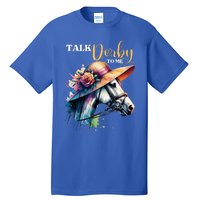 Talk Derby To Me Racing Horse Tall T-Shirt