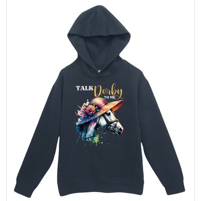 Talk Derby To Me Racing Horse Urban Pullover Hoodie