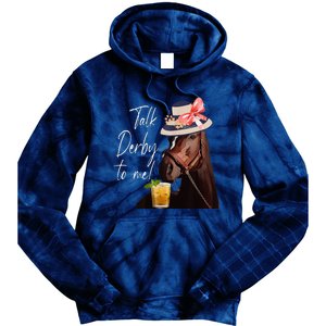 Talk Derby To Me Horse Tie Dye Hoodie