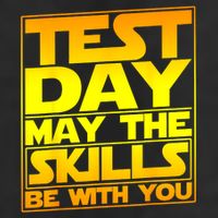 Testing Day Test Day May The Skills Be With You Teacher Cool Comfort Performance Bucket Hat