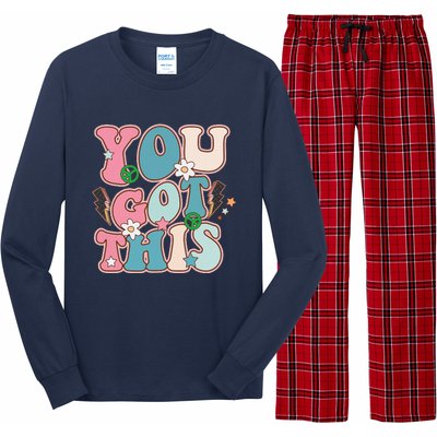 Test Day Teacher You Got This Gifts Long Sleeve Pajama Set